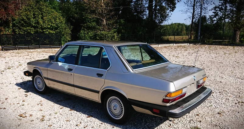 BMW Seria 5 cena 46000 przebieg: 229241, rok produkcji 1983 z Bytom Odrzański małe 154